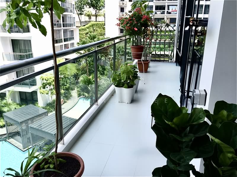Parc Olympia, 60 Flora Drive, 4 Bedrooms, 1,485 sqft, Condominium For Sale, by Belinda Lee, 500160825 - Balcony - PropertyGuru.com.sg