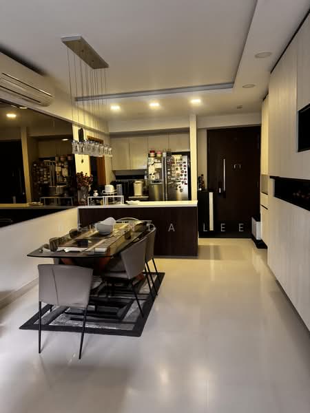 Parc Olympia, 60 Flora Drive, Changi Airport / Changi Village, 4 Bedrooms, 1,485 sqft, Condominium For Sale, by Belinda Lee, 500160825 - Dining area - PropertyGuru.com.sg