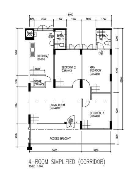 112 Simei Street 1, 112 Simei Street 1, 3 Bedrooms, 904 sqft, HDB Flat For Sale, by Joyce Chew, 500160863 - PropertyGuru.com.sg