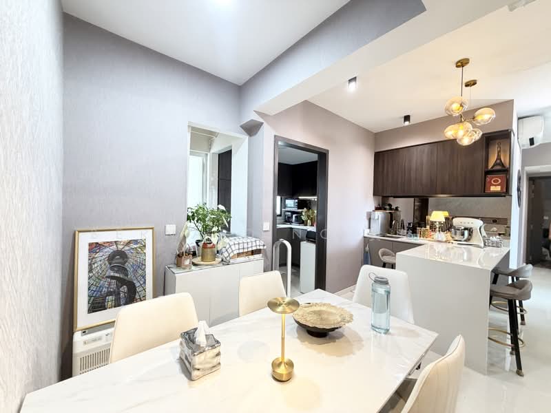 Riverfront Residences, 45 Hougang Avenue 7, 4 Bedrooms, 1,410 sqft, Condominium For Sale, by Bernard Ng 黄俊凯, 500160879 - Dining Room - PropertyGuru.com.sg