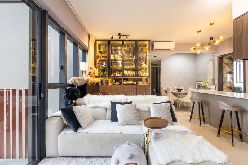 Riverfront Residences, 45 Hougang Avenue 7, 4 Bedrooms, 1,410 sqft, Condominium For Sale, by Bernard Ng 黄俊凯, 500160879 - Living Room - PropertyGuru.com.sg