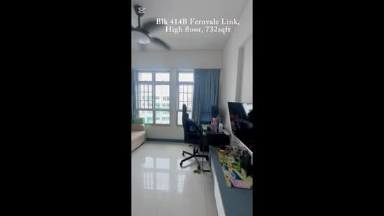 414B Fernvale Link, 414B Fernvale Link, 2 Bedrooms, 732 sqft, HDB Flat For Sale, by Gina Hoon, 500160882 - PropertyGuru.com.sg