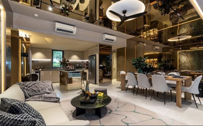 River Modern, River Galley Green, 4 Bedrooms, 1,830 sqft, Condominium For Sale, by Beng-Hong TYE, 500160981 - Living Room - PropertyGuru.com.sg