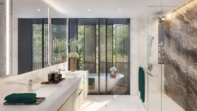 Villas @ Greenbank Park, 50 Greenbank Park, 5 Bedrooms, 5,446 sqft, Semi-Detached House For Sale, by Cheryl Tay, 500160993 - Bathroom - PropertyGuru.com.sg
