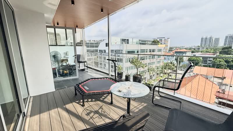 Centrina, 11 Everitt Road North, 2 Bedrooms, 1,238 sqft, Apartment For Rent, by Rachel Renee Lim, 500161001 - Balcony - PropertyGuru.com.sg