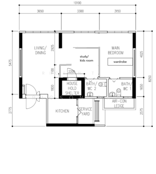 118A Alkaff Crescent, 118A Alkaff Crescent, 2 Bedrooms, 732 sqft, HDB Flat For Sale, by Ricson Tan, 500161016 - PropertyGuru.com.sg