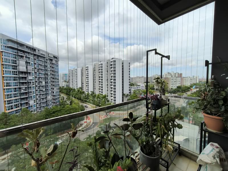 Waterview, 91 Tampines Avenue 1, 2 Bedrooms, 786 sqft, Condominium For Sale, by Chanelle K Noor, 500161067 - Balcony - PropertyGuru.com.sg