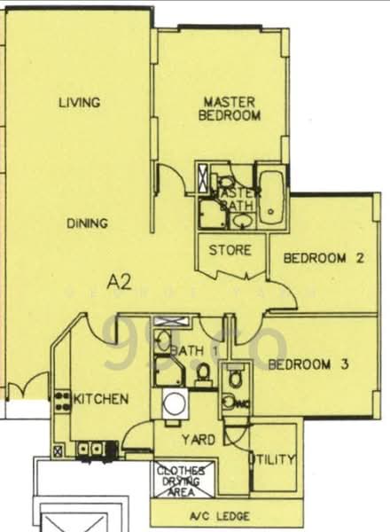 Pinevale, 2 Tampines Street 73, 3 Bedrooms, 1,291 sqft, Condominium For Sale, by George Yang, 500161068 - PropertyGuru.com.sg