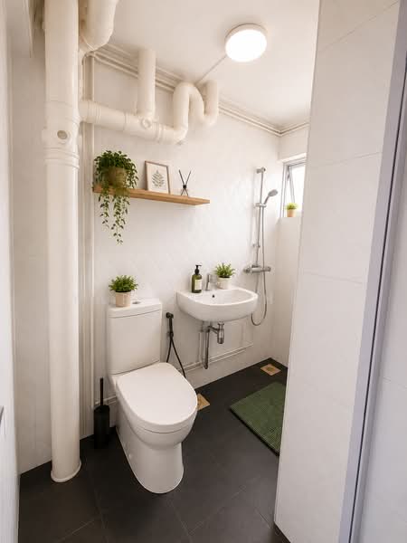 224 Bishan Street 23, 224 Bishan Street 23, 3 Bedrooms, 1,109 sqft, HDB Flat For Sale, by Yap Shu Hua, 500161093 - Bathroom - PropertyGuru.com.sg