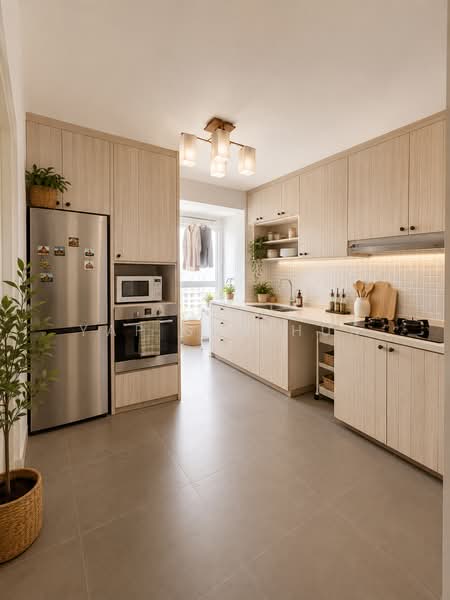 224 Bishan Street 23, 224 Bishan Street 23, 3 Bedrooms, 1,109 sqft, HDB Flat For Sale, by Yap Shu Hua, 500161093 - Kitchen - PropertyGuru.com.sg