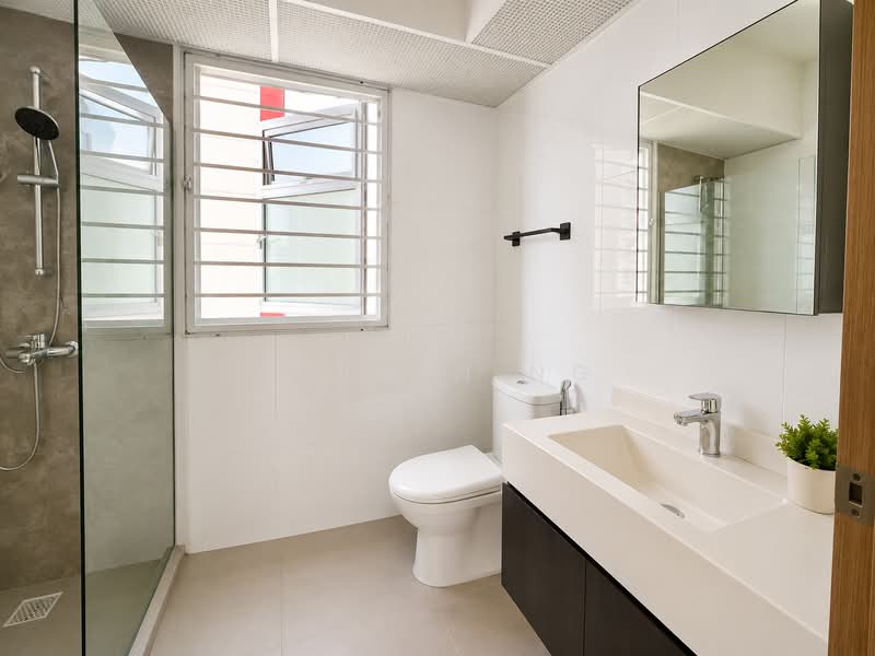 228A Ang Mo Kio Street 23, 228A Ang Mo Kio Street 23, 3 Bedrooms, 1,216 sqft, HDB Flat For Rent, by Calvin Ng, 500161097 - Bathroom - PropertyGuru.com.sg
