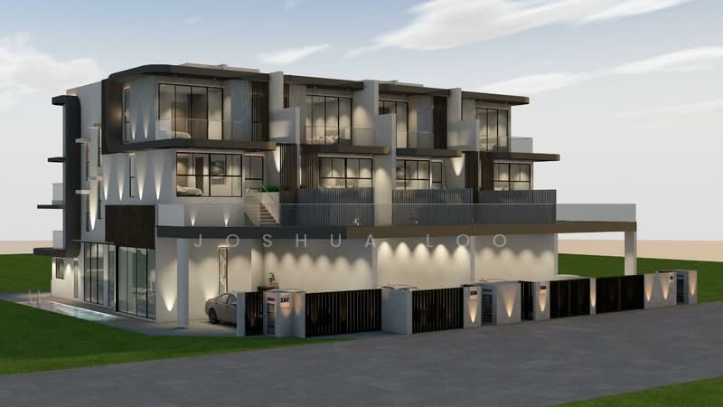 ⭐️⭐️LANDED7772@ Siglap Brand New Inter Terrace, Siglap, 5 Bedrooms, 5,231 sqft, Terraced House For Sale, by Joshua Loo, 500161155 - Exterior - PropertyGuru.com.sg