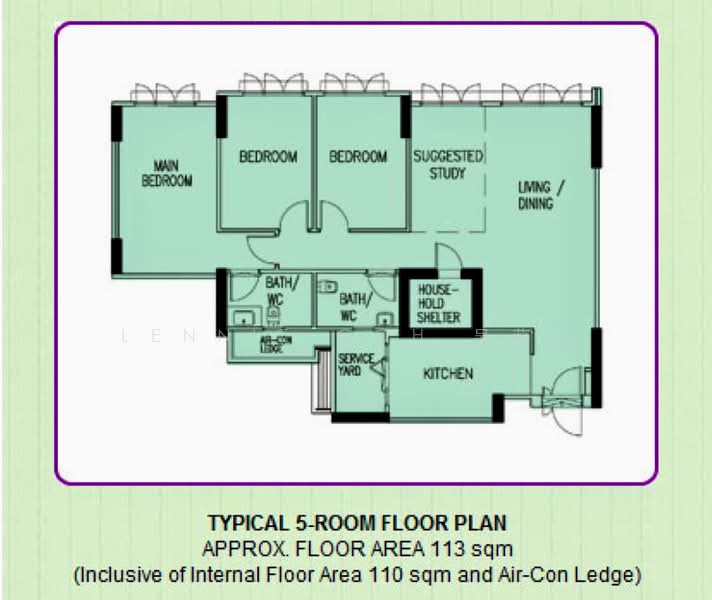 443B Fajar Road, 443B Fajar Road, 3 Bedrooms, 1,216 sqft, HDB Flat For Sale, by Lennie Goh 吴莉玲, 500161193 - PropertyGuru.com.sg