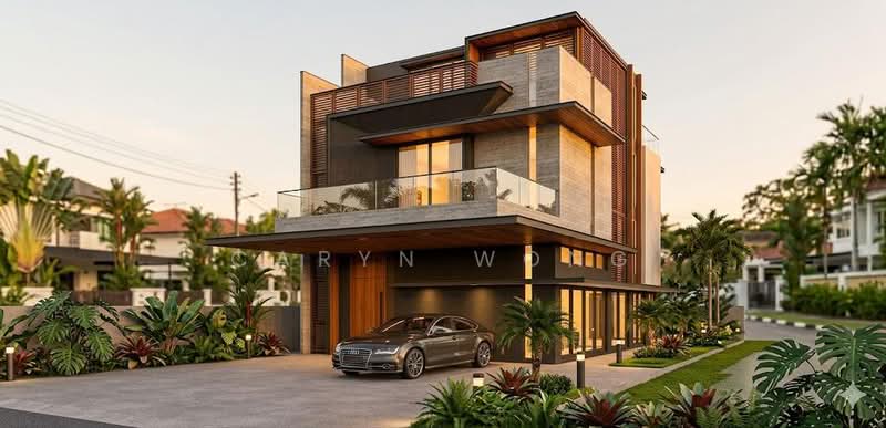 ❤️GIANT⚡️Brand New 4 Lvls Semi-D w Attic & Home Lift in Seletar Hills Estate, Jalan Selaseh/ Gerald Crescent/ Seletar Hills Estate, 7 Bedrooms, 7,500 sqft, Semi-Detached House For Sale, by Caryn Wong, 500161246 - Exterior - PropertyGuru.com.sg