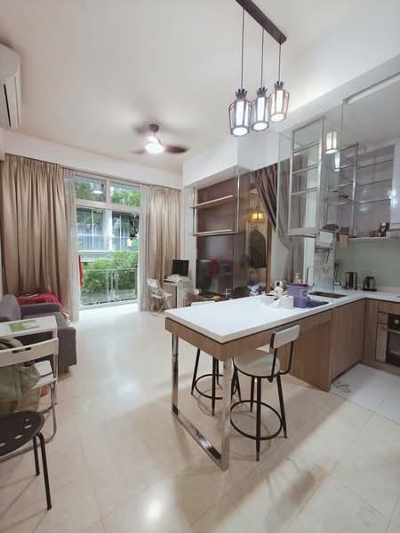 The Greenwich, 1 Seletar Road, 1 Bedroom, 614 sqft, Condominium For Rent, by Chloe Fang, 500161293 - Living Room - PropertyGuru.com.sg