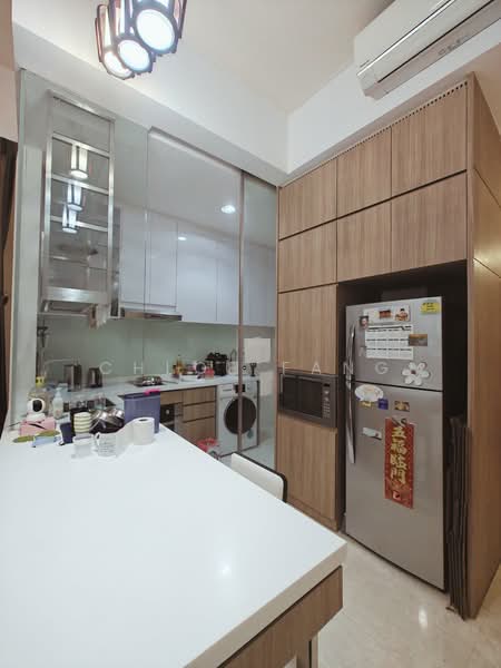 The Greenwich, 1 Seletar Road, 1 Bedroom, 614 sqft, Condominium For Rent, by Chloe Fang, 500161293 - Kitchen - PropertyGuru.com.sg