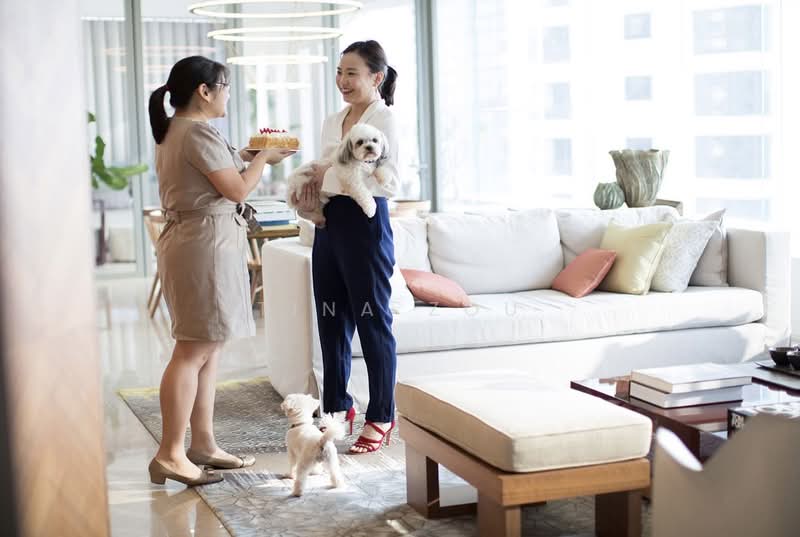 Ardmore Residence, 7 Ardmore Park, 3 Bedrooms, 3,186 sqft, Condominium For Rent, by Tina Zou, 500161294 - Living Room - PropertyGuru.com.sg