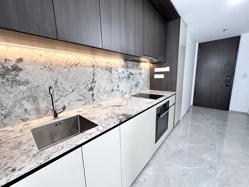 Tembusu Grand, 92 Jalan Tembusu, 1 Bedroom, 527 sqft, Condominium For Rent, by Matthew Xu, 500161324 - Kitchen - PropertyGuru.com.sg