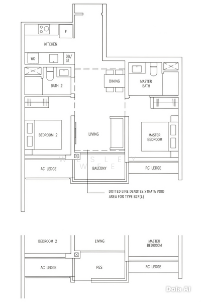 The Botany at Dairy Farm, 3 Dairy Farm Walk, 2 Bedrooms, 678 sqft, Condominium For Sale, by Wesley Wee, 500161347 - PropertyGuru.com.sg