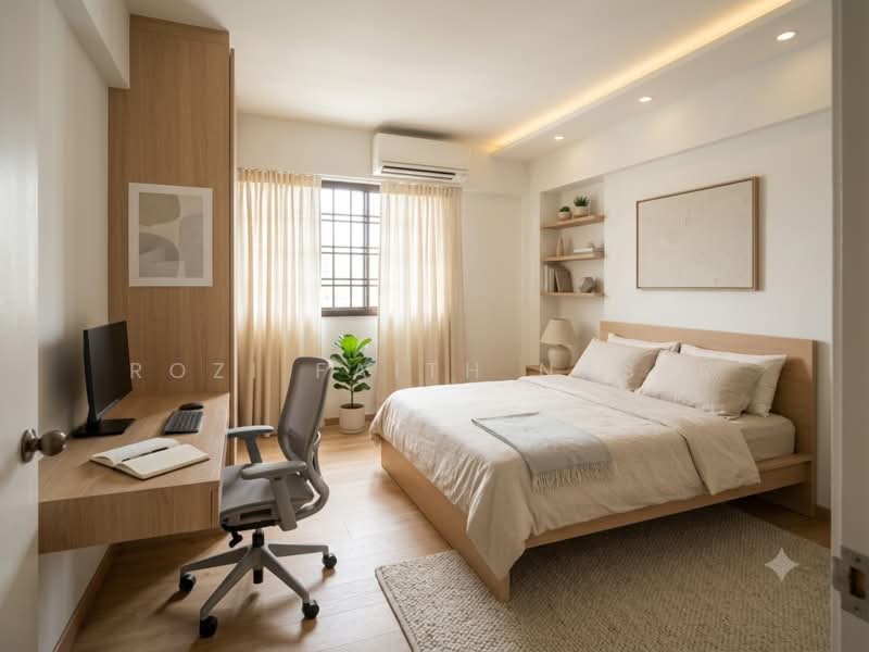 511 Bukit Batok Street 52, 511 Bukit Batok Street 52, 3 Bedrooms, 882 sqft, HDB Flat For Sale, by Rozi Faith Naser, 500161371 - Bedroom - PropertyGuru.com.sg
