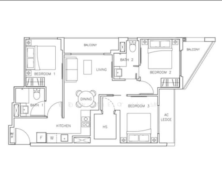 Rezi 35, 20 Lorong 35 Geylang, 3 Bedrooms, 797 sqft, Condominium For Sale, by Yen Neo L Y, 500161401 - PropertyGuru.com.sg