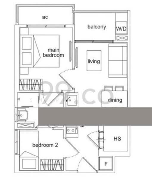 Sims Edge, 1 Geylang East Avenue 2, 2 Bedrooms, 474 sqft, Condominium For Rent, by Shirley Lee, 500161436 - UFLOO - PropertyGuru.com.sg