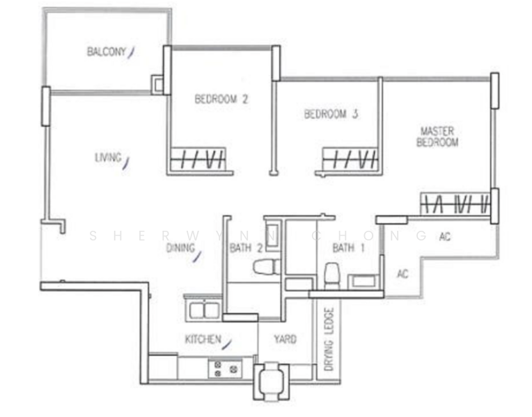 The Tampines Trilliant, 21 Tampines Central 7, 3 Bedrooms, 872 sqft, Executive Condominium For Sale, by Sherwynn Chong, 500161445 - PropertyGuru.com.sg