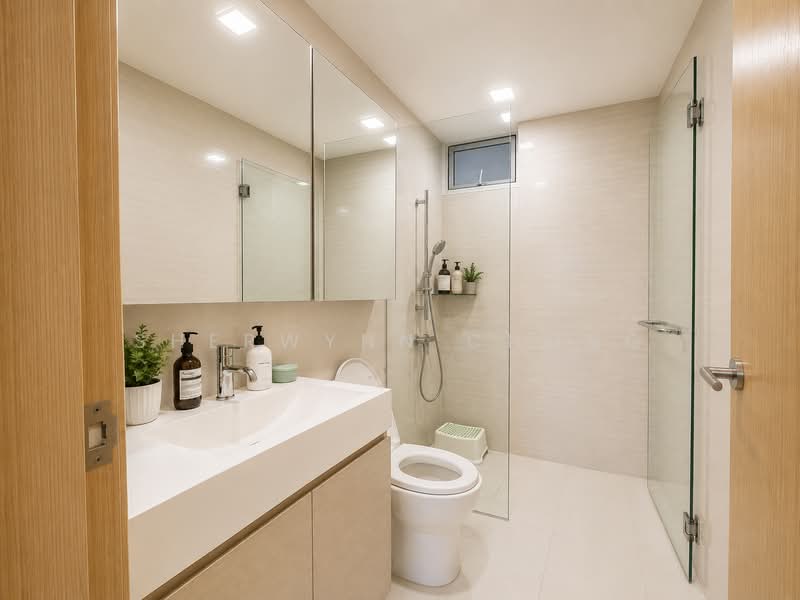 The Tampines Trilliant, 21 Tampines Central 7, 3 Bedrooms, 872 sqft, Executive Condominium For Sale, by Sherwynn Chong, 500161445 - Bathroom - PropertyGuru.com.sg