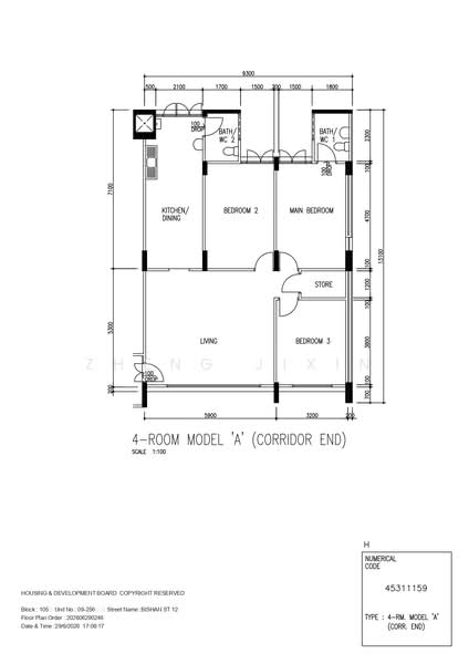 105 Bishan Street 12, 105 Bishan Street 12, 3 Bedrooms, 1,119 sqft, HDB Flat For Sale, by Zheng Jixin, 500161485 - PropertyGuru.com.sg