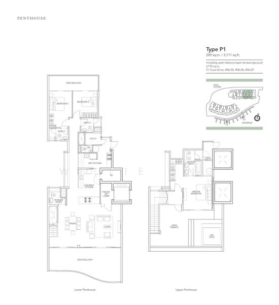 Turquoise, 51 Cove Drive, 3 Bedrooms, 3,111 sqft, Condominium For Sale, by Willie Ong, 500161490 - P1 - PropertyGuru.com.sg
