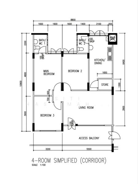 336 Ubi Avenue 1, 336 Ubi Avenue 1, 3 Bedrooms, 893 sqft, HDB Flat For Sale, by Siti Hasyimah Hassan, 500161493 - PropertyGuru.com.sg