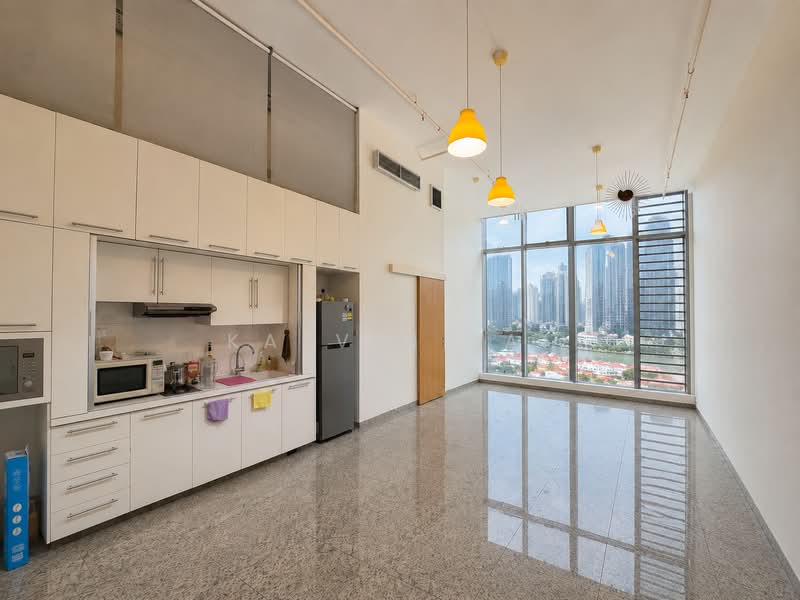 Soho2 @ Central, 12 Eu Tong Sen Street, 635 sqft, Office For Rent, by Kalvin Lai, 500161507 - Kitchen - CommercialGuru.com.sg