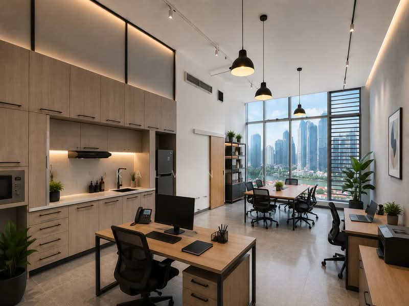 Soho2 @ Central, 12 Eu Tong Sen Street, 635 sqft, Office For Rent, by Kalvin Lai, 500161507 - Interior - CommercialGuru.com.sg