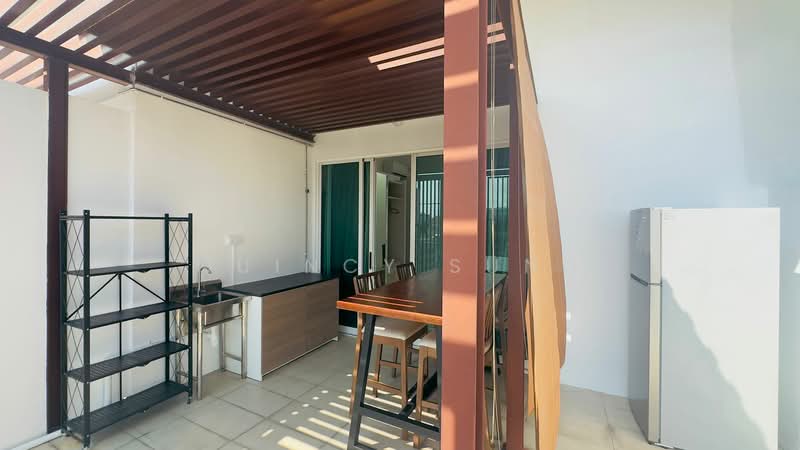 Grandview Suites @ Geylang, 1 Geylang Lorong 22, Studio, 500 sqft, Condominium For Rent, by Quincy Sung, 500161510 - Balcony - PropertyGuru.com.sg