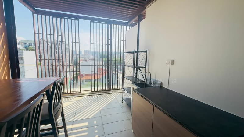 Grandview Suites @ Geylang, 1 Geylang Lorong 22, Studio, 500 sqft, Condominium For Rent, by Quincy Sung, 500161510 - Balcony - PropertyGuru.com.sg