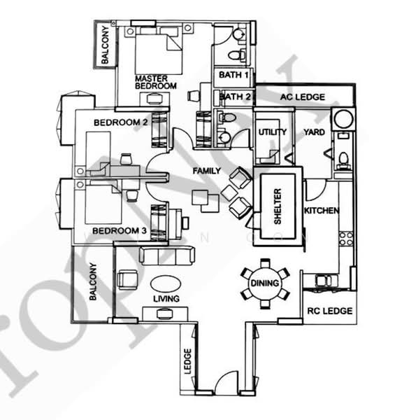 The Alcove, 10 Lorong 27 Geylang Singapore, 3 Bedrooms, 1,432 sqft, Condominium For Sale, by WeiPin Oon, 500161544 - PropertyGuru.com.sg
