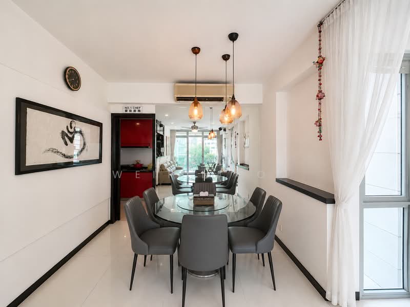 The Alcove, 10 Lorong 27 Geylang Singapore, 3 Bedrooms, 1,432 sqft, Condominium For Sale, by WeiPin Oon, 500161544 - Dining Room - PropertyGuru.com.sg