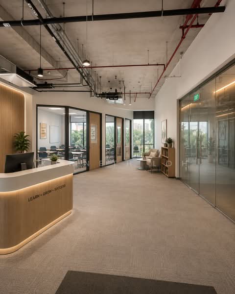 Vision Exchange, 2 Venture Drive, 1,098 sqft, Mall Shop For Rent, by Kenneth Loh, 500161545 - Entrance - CommercialGuru.com.sg