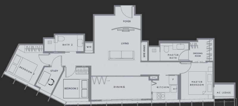 The Iveria, 2 Kim Yam Road, 3 Bedrooms, 947 sqft, Condominium For Sale, by Jerralyn Satrio, 500161583 - PropertyGuru.com.sg
