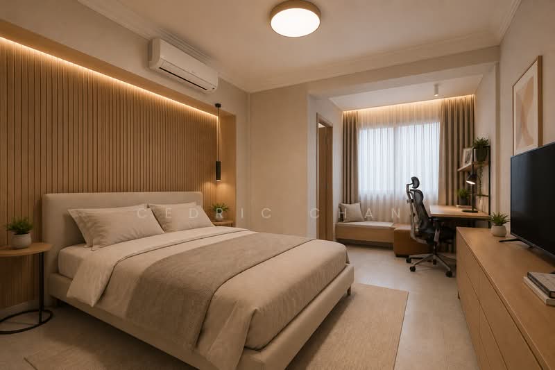 421 Hougang Avenue 10, 421 Hougang Avenue 10, 3 Bedrooms, 1,130 sqft, HDB Flat For Sale, by Cedric Chan, 500161584 - Bedroom - PropertyGuru.com.sg