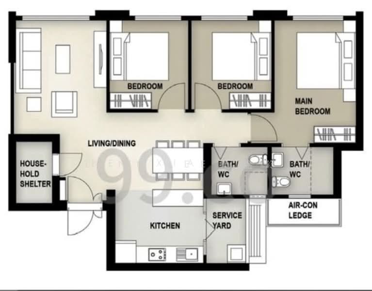 99B Circuit Road, 99B Circuit Road, Room Rental, 100 sqft, HDB Flat For Rent, by Lynn Lee 金玲, 500161593 - PropertyGuru.com.sg