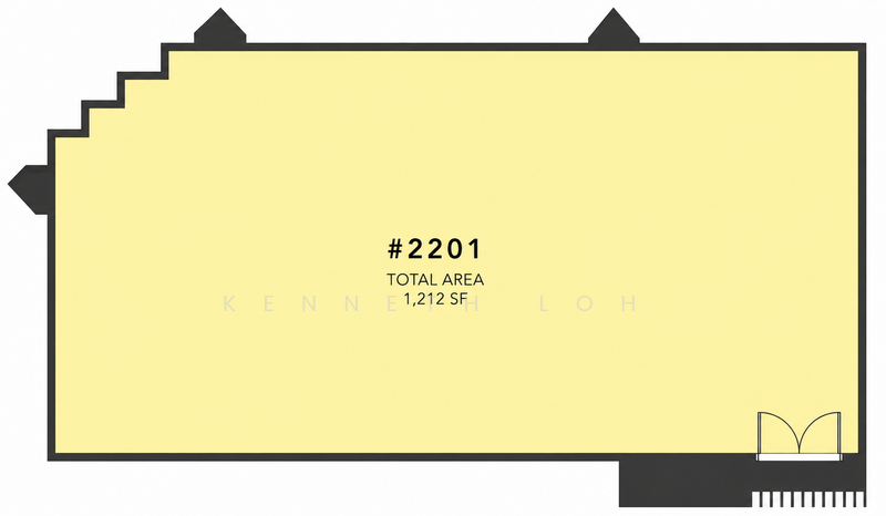 Peninsula Plaza, 111 North Bridge Road, 1,235 sqft, Office For Rent, by Kenneth Loh, 500161603 - CommercialGuru.com.sg