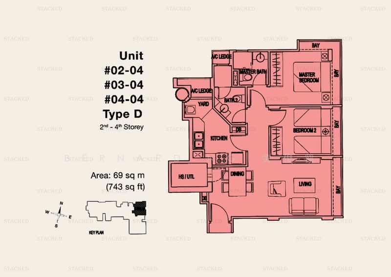 Fruition, 3 Mangis Road, 2 Bedrooms, 743 sqft, Condominium For Sale, by Bernard Ng 黄俊凯, 500161604 - PropertyGuru.com.sg