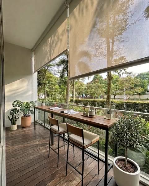 One Jervois, 3 Jervois Close, 3 Bedrooms, 1,335 sqft, Condominium For Sale, by Elaine Lian, 500161649 - Balcony - PropertyGuru.com.sg