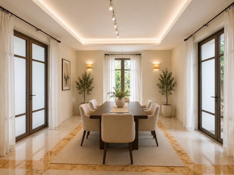 Belmont Road, , 5 Bedrooms, 7,200 sqft, Good Class Bungalow For Rent, by Calvin Ting, 500161654 - Dining Room - PropertyGuru.com.sg