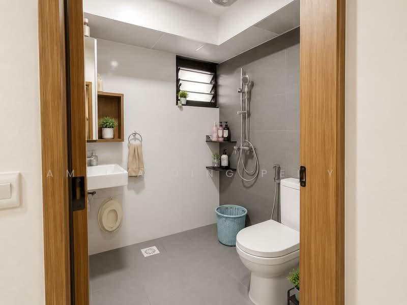 479B Yishun Street 42, 479B Yishun Street 42, 3 Bedrooms, 1,001 sqft, HDB Flat For Sale, by Amelia Ding Pei Yi, 500161679 - Bathroom - PropertyGuru.com.sg