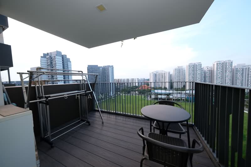 The Topiary, 11 Fernvale Lane, 2 Bedrooms, 753 sqft, Executive Condominium For Sale, by Shanel Liew, 500161705 - Balcony - PropertyGuru.com.sg