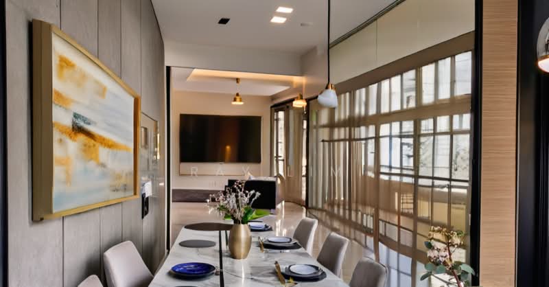 Leonie Condotel, 2 Leonie Hill Road, 4 Bedrooms, 2,770 sqft, Condominium For Rent, by Ray Lim, 500161706 - Dining Room - PropertyGuru.com.sg