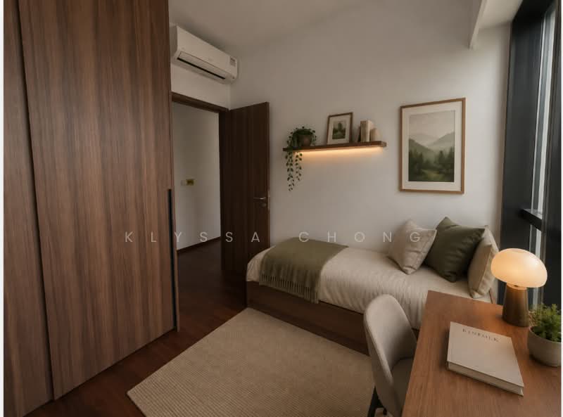 Lentor Modern, Lentor Central, 3 Bedrooms, 1,109 sqft, Condominium For Sale, by Klyssa Chong, 500161713 - Bedroom - PropertyGuru.com.sg