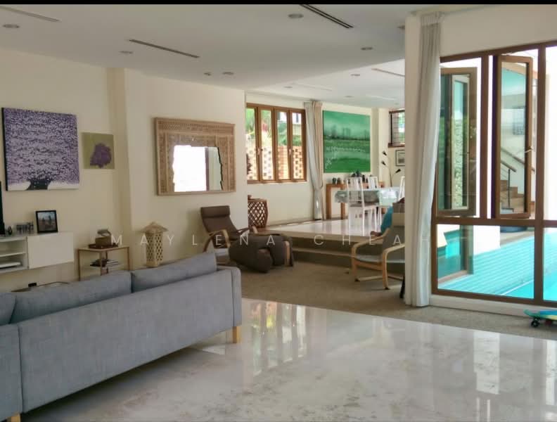 Henry Park Holland Rd D10 Freehold Bungalow, Off Holland Road, 6 Bedrooms, 6,000 sqft, Detached House For Sale, by Maylena Cheah, 500161762 - Living Room - PropertyGuru.com.sg